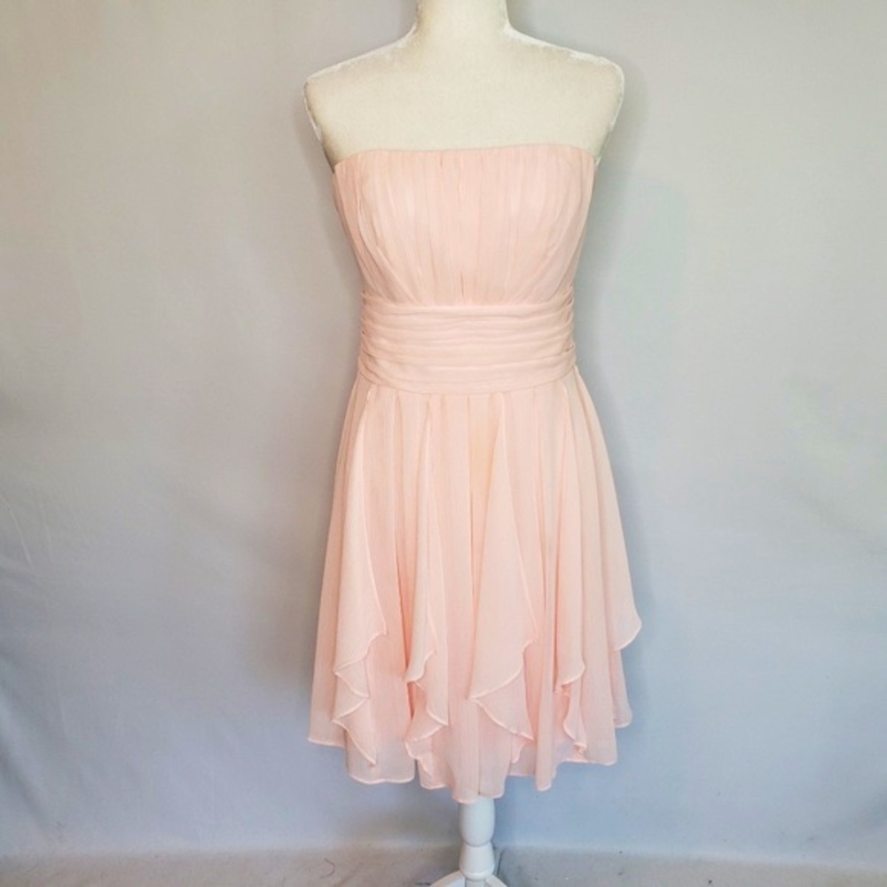 Petal Pink Chiffon Dress